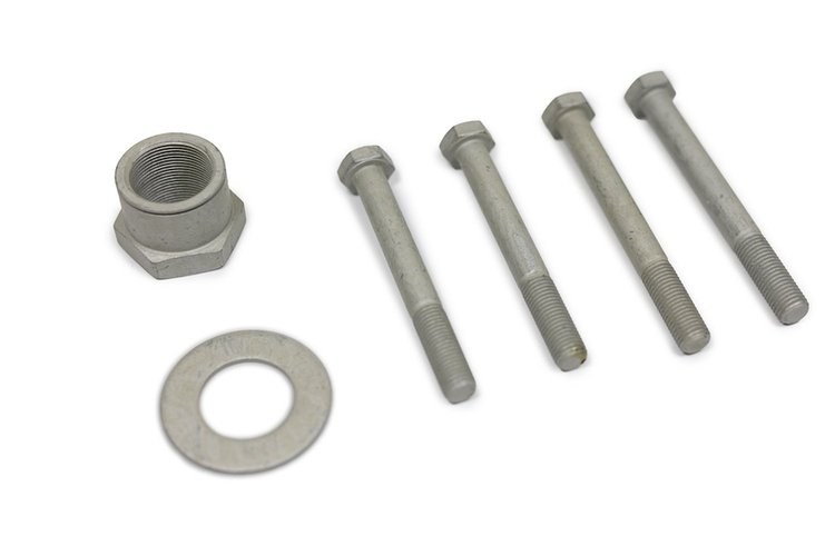79079001 Big Bore Sector Shaft Bracket Hardware Kit for 2007-2018 Jeep Wrangler JK, Fits Select Jeep Wrangler JL, Gladiator JT
