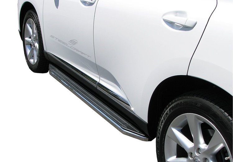 STX 100 Running Boards enhance vehicle appearance by adding the OEM style functionality. Features fu