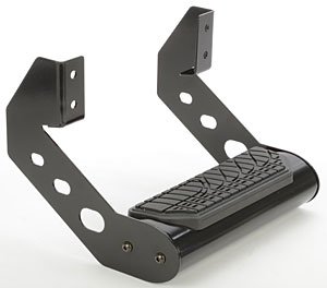 Used Universal 4" Oval Drop Step Black-Powder Coated Step