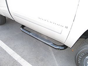 Black Powdercoated Nerf Bars