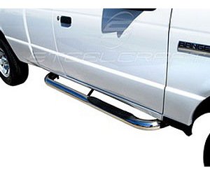 Polished Stainless Nerf Bars 1999-11 Ford Ranger XLT/Ranger Edge