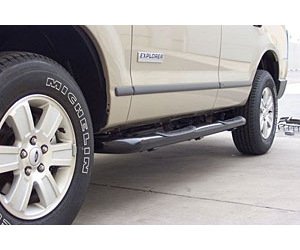 Black Powdercoated Nerf Bars 1994-2002 Dodge Ram Regular Cab