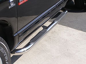 Polished Stainless Steel Nerf Bars 1994-2001 Ram Pickup Club/Quad Cab 1500