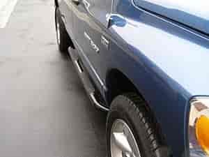 Black Powdercoated Nerf Bars 2009-2009 Ram
