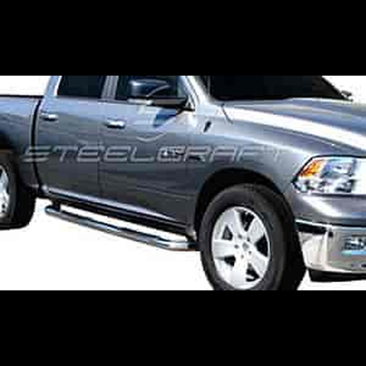 3 in. Round Side Bar Polished Stainless Steel