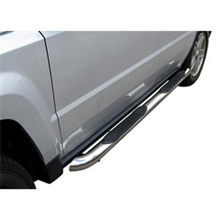 Black Powdercoated Nerf Bars 2007-2017 Jeep Patriot