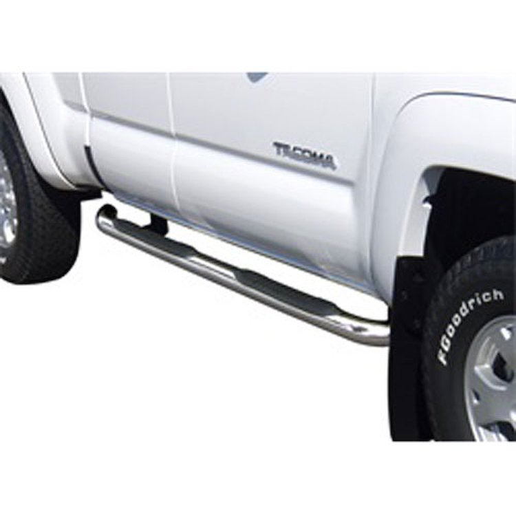 Black Powdercoated Nerf Bars 2006-2017 Toyota Tacoma Access Cab