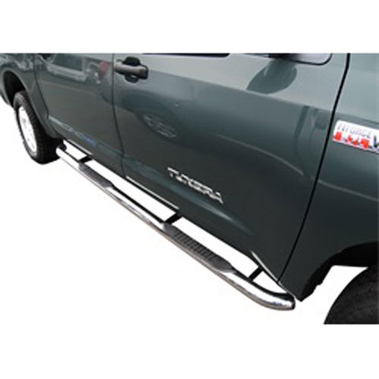 3 in. Round Side Bar Black Powdercoat