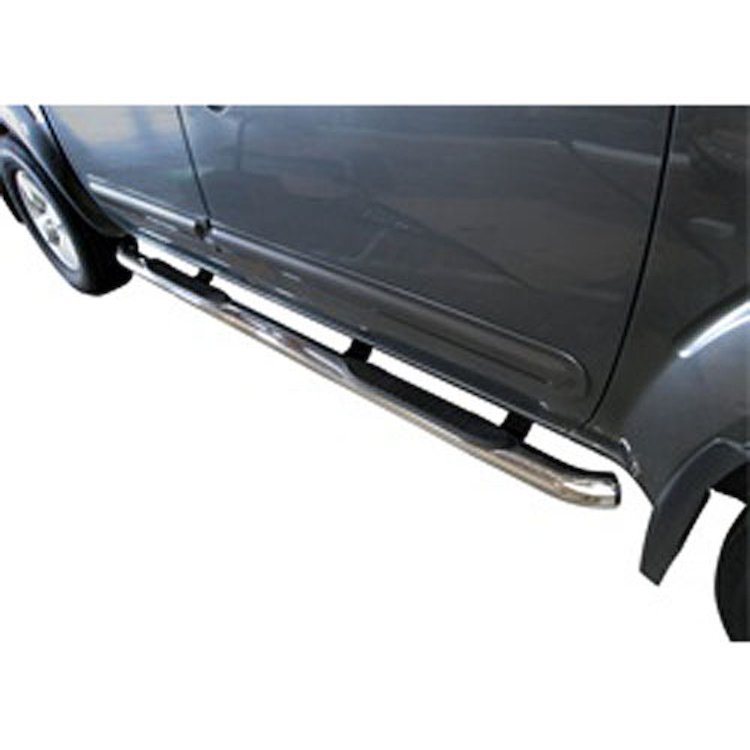 3 in. Round Side Bar Black Powdercoat