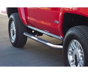 Polished Stainless Nerf Bars Honda