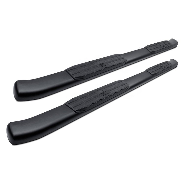 4X Series 4" Oval Side Bars 1999-2013 GMC Sierra Chevy Silverado Extended Cab