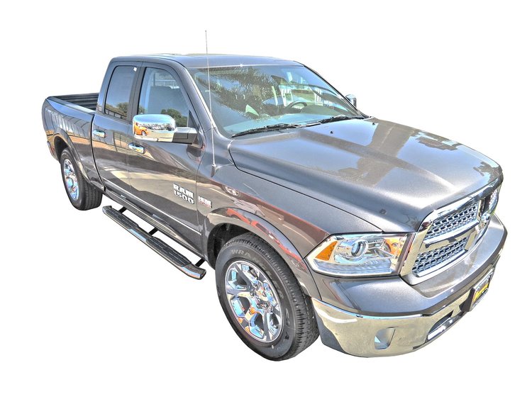4X Series 4" Oval Side Bars 2015-2017 Dodge Ram/Ram 1500 Quad Cab