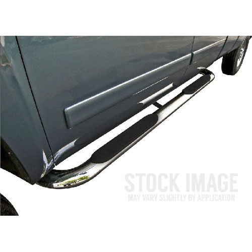 4" Oval Side Bars 2009-2013 Ford F-150 Crew Cab Polished