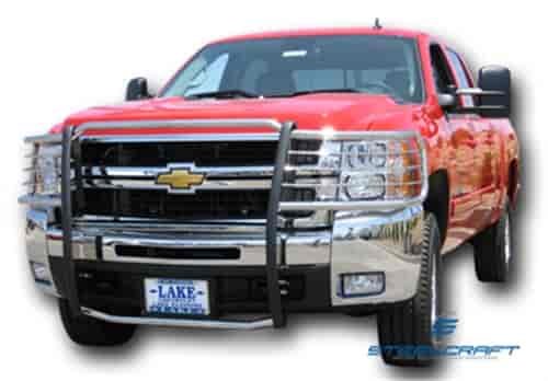 Grill Guards provide a secure base for your headlights and grill to ensure years of durability. Feat