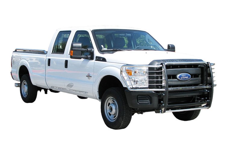 Grill Guards provide a secure base for your headlights and grill to ensure years of durability. Feat