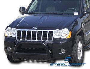 3" Diameter Bull Bar With Skid Plate 2005-2007 Grand Cherokee