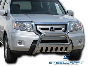 3" Diameter Bull Bar With Skid Plate 2009-2012 Pilot