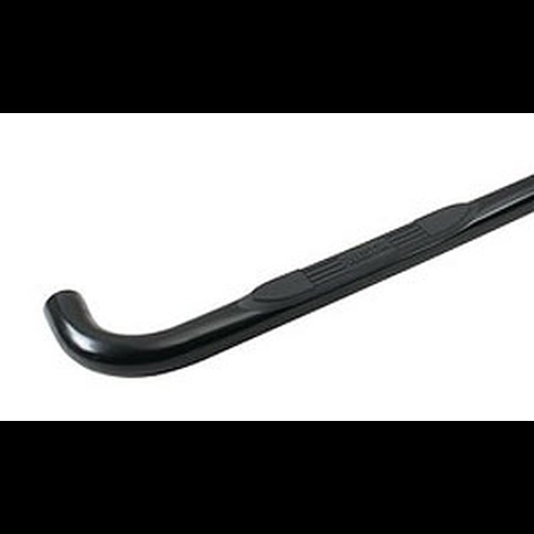 3" Round Black Powdercoated Nerf Bars for Chevy