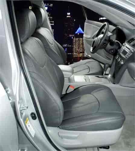 Leathercraft Seatskins are custom fit for the entire seat and don t interfere with factory airbags.