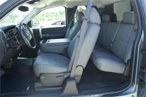Leathercraft Seatskins are custom fit for the entire seat and don t interfere with factory airbags.