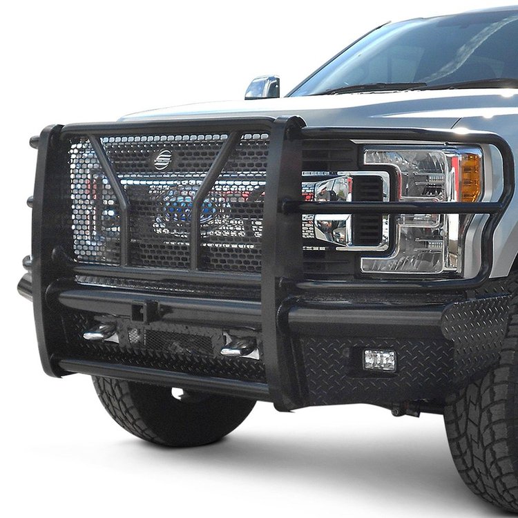 HD Front Bumper Black for 2015-2017 Chevy Silverado 2500/3500 HD
