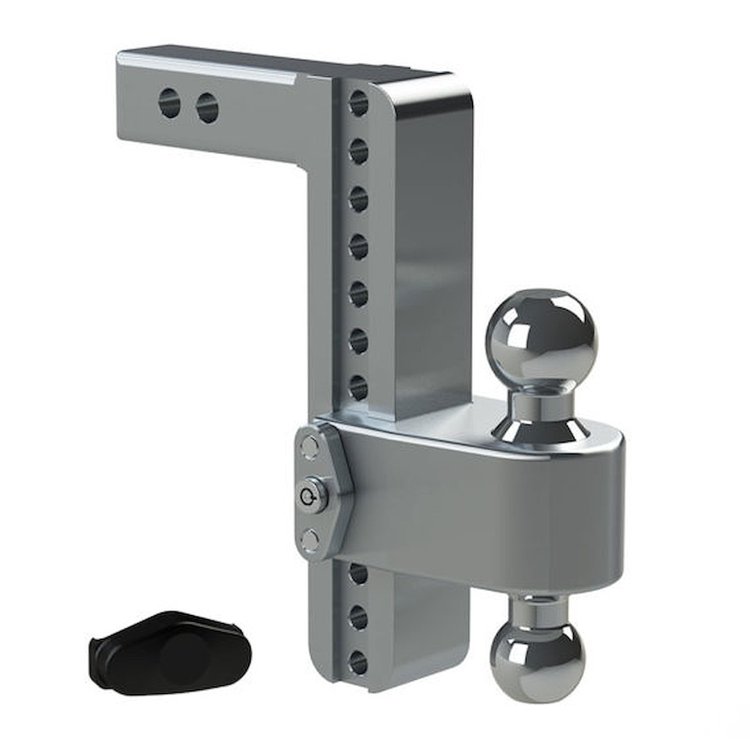 Turnover Ball 10" Drop Hitch with 2" Shank