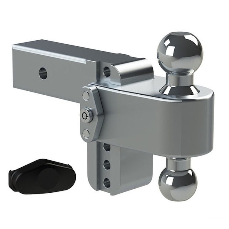 Turnover Ball 4" Drop Hitch with 2.5" Shank