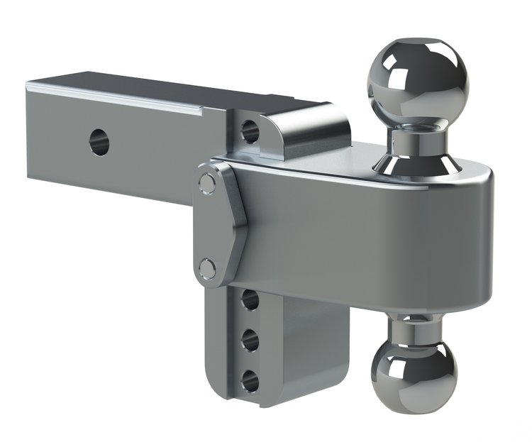 Turnover Ball 4" Drop Hitch with 2.5" Shank