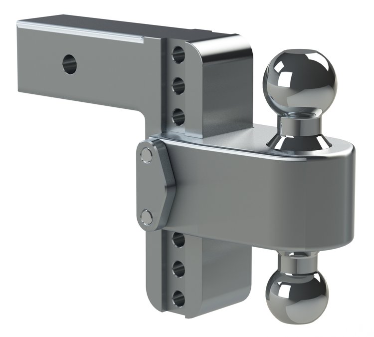 Turnover Ball 6" Drop Hitch with 2.5" Shank