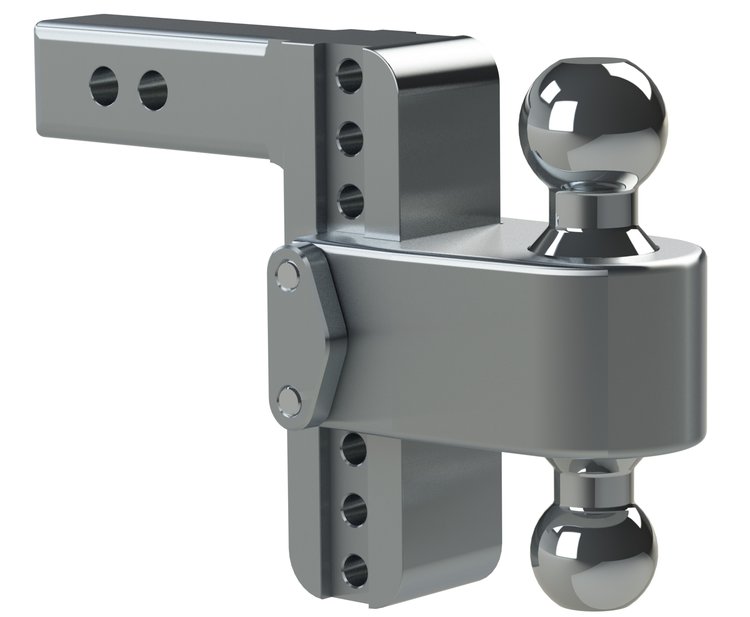 Turnover Ball 6" Drop Hitch with 2" Shank