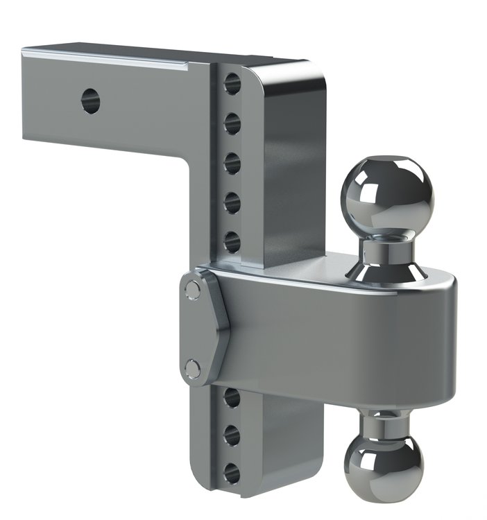 Turnover Ball 8" Drop Hitch with 2.5" Shank