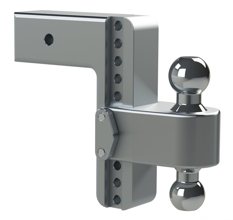 Turnover Ball 8" Drop Hitch with 3" Shank