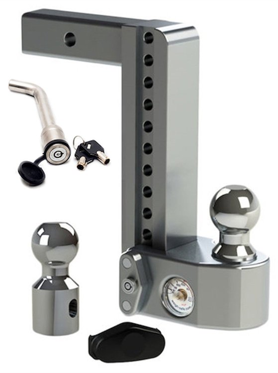 10" Drop Hitch with 2" Shank Keyed Alike