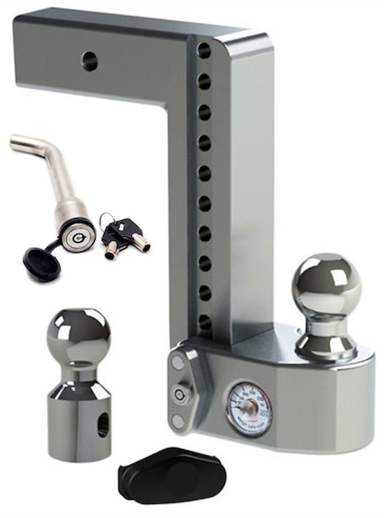 10" Drop Hitch with 2.5" Shank Keyed Alike