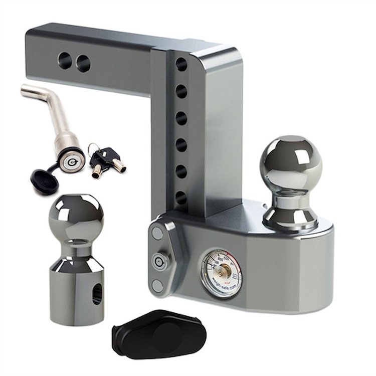 4" Drop Hitch with 2" Shank Keyed Alike