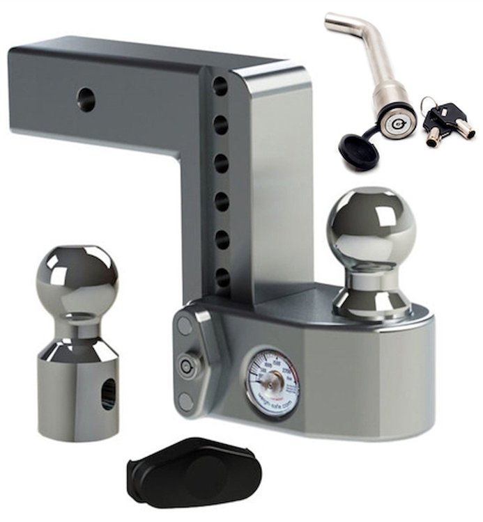 6" Drop Hitch with 2.5" Shank Keyed Alike
