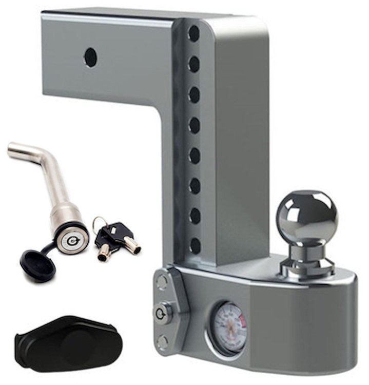 8" Drop Hitch with 3" Shank Keyed Alike