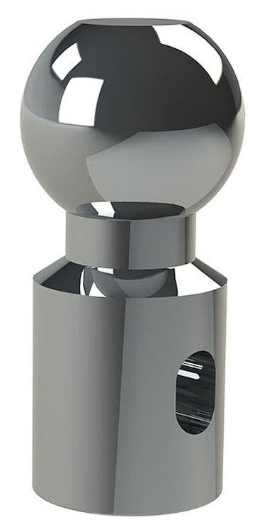 2" Stainless Steel Trailer Hitch Ball