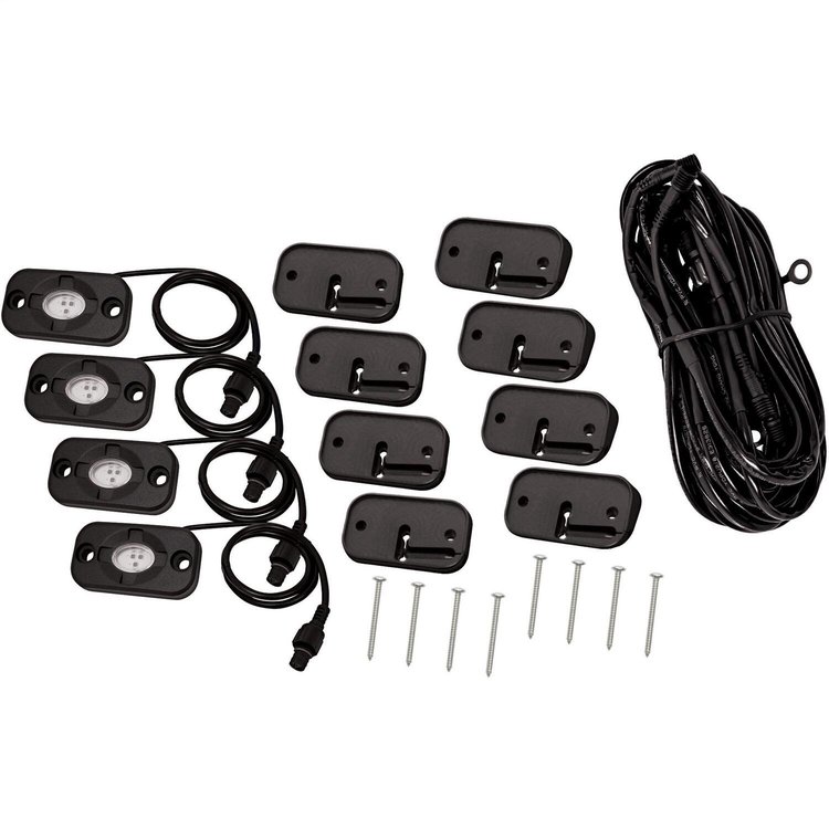 LED ROCK LIGHT KIT BLACK