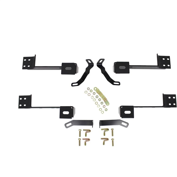 Oval Nerf Bar Mounting Hardware 1999-14 GM 2500HD/3500 Pickup