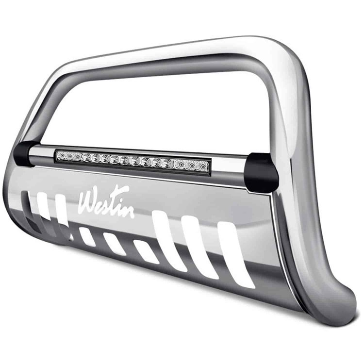 Chrome LED Bull Bar for 2010-2017 Dodge Ram 2500/3500