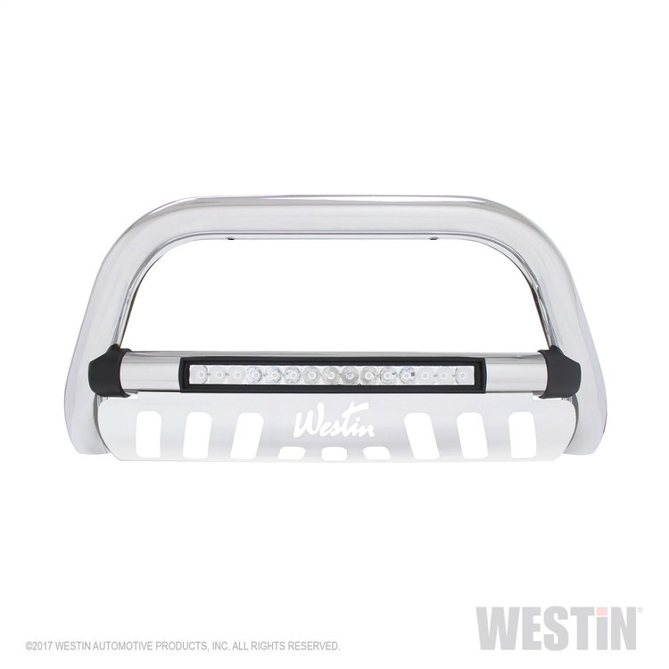 Chrome LED Bull Bar for 2016-2017 Chevy Silverado