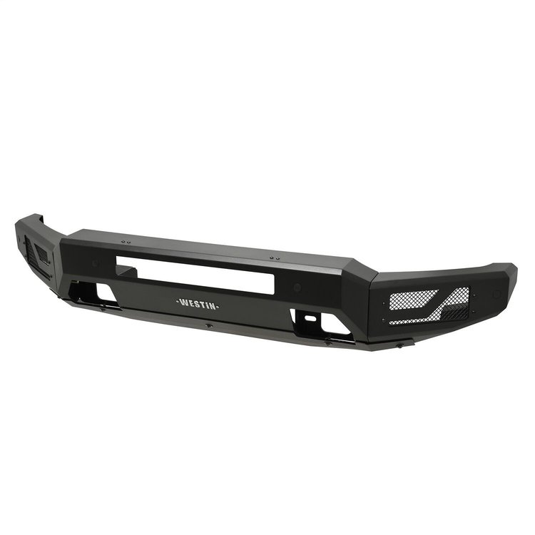 Pro-Mod Front Bumper fits Select Late-Model Ford Bronco [Textured Black Powder-Coated Finish]
