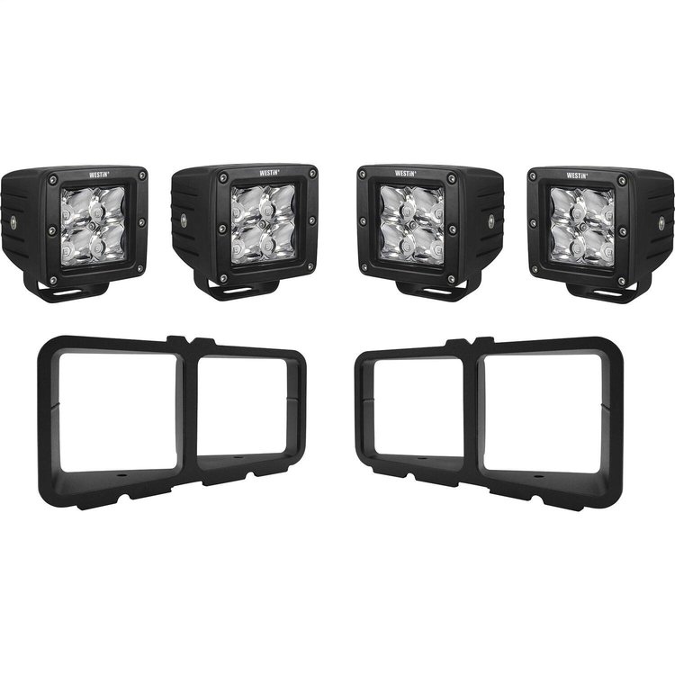 58-9915 Outlaw/Pro-Mod Bumper Light Kit Square