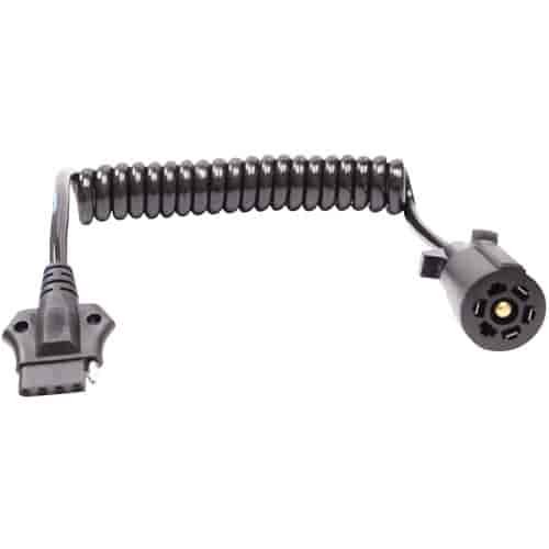 Adapter Cable 7-Way RV to 5-Way Flat
