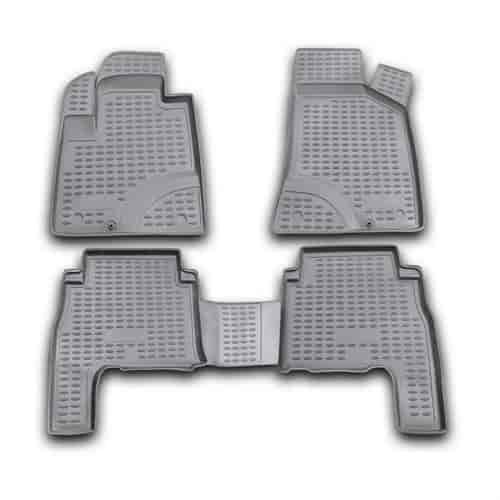 Profile Floor Liners 4 piece for 2007-2009 Hyundai Santa Fe