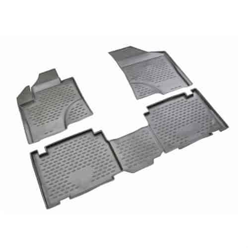 Profile Floor Liners 6 piece for 2007-2013 Hyundai Veracruz