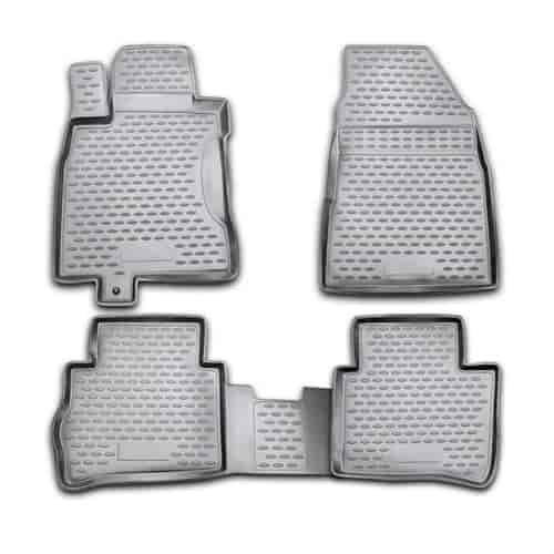 Profile Floor Liners 4 piece for 2007-2013 for Nissan Versa Hatchback