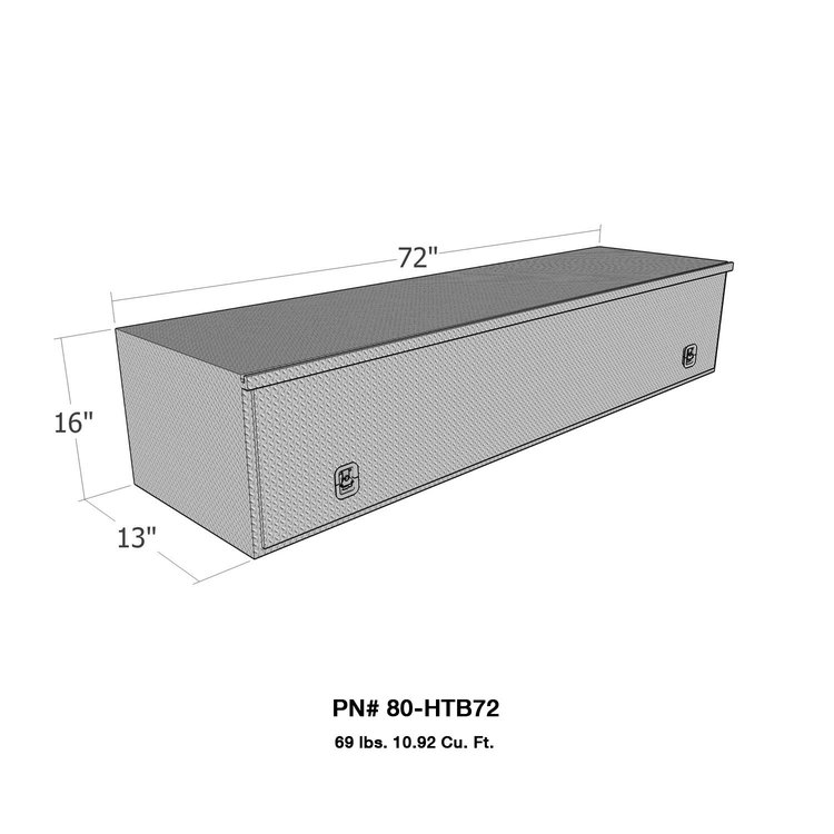 80-HTB72 Brute HD TopSider Tool Box