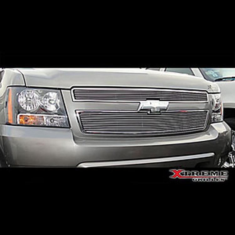 Classic Billet Grille 2007-2011 Chevy Avalanche, Suburban & Tahoe 2 Pc.